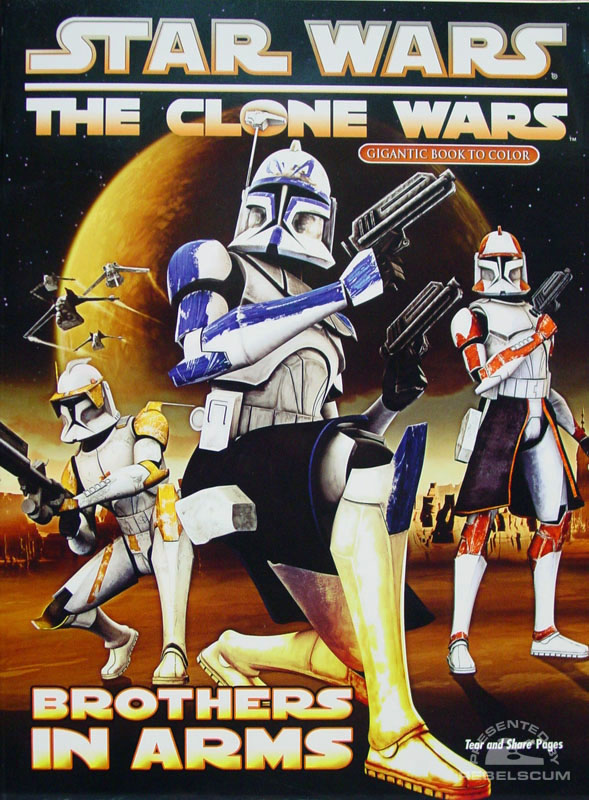 Star Wars: The Clone Wars – Brothers in Arms Coloring Book - Softcover