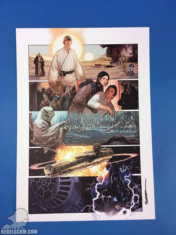 Star Wars Art: Comics LE (Print, Ryan Sook, 8.5x12 giclee)