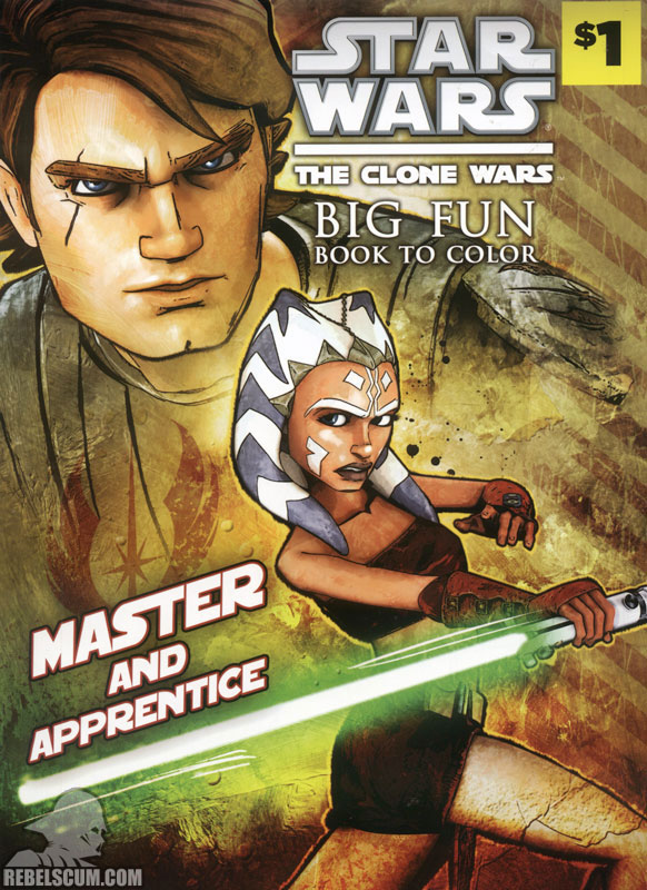 Star Wars: The Clone Wars – Master and Apprentice Coloring Book - Softcover