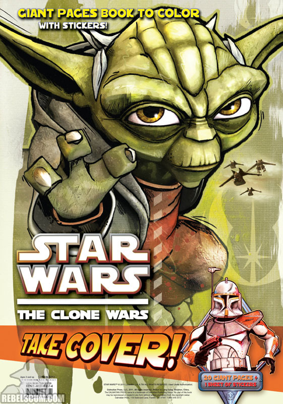 Star Wars: The Clone Wars – Take Cover Coloring Book
