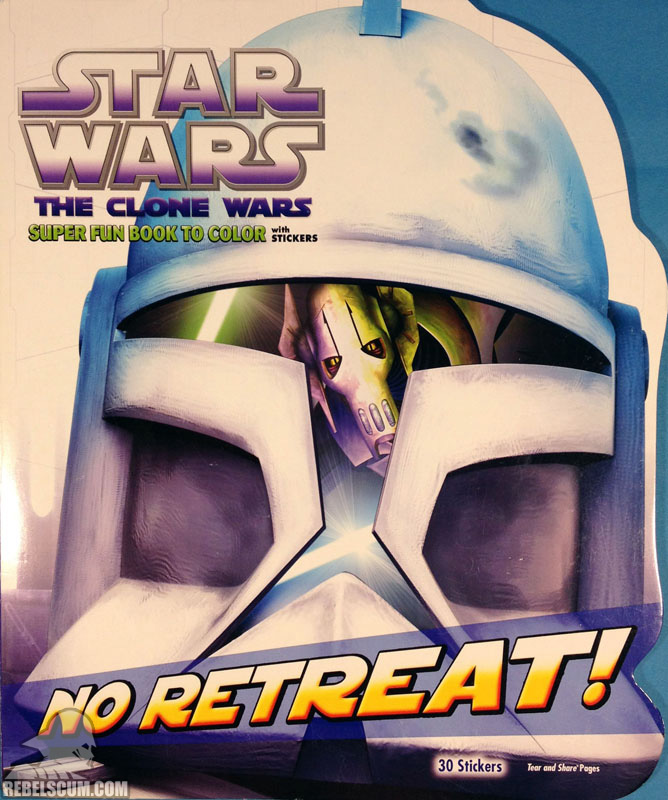 Star Wars: The Clone Wars – No Retreat! Coloring Book