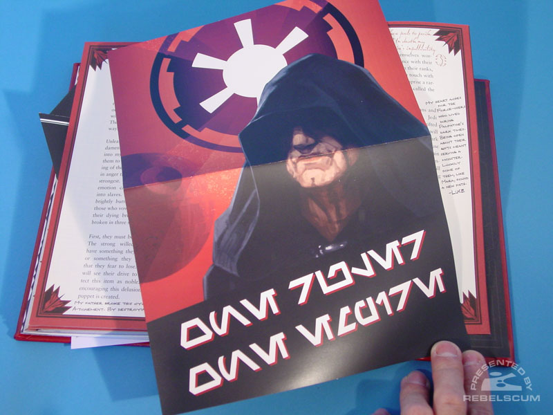 Book of Sith Interior Page, propaganda poster