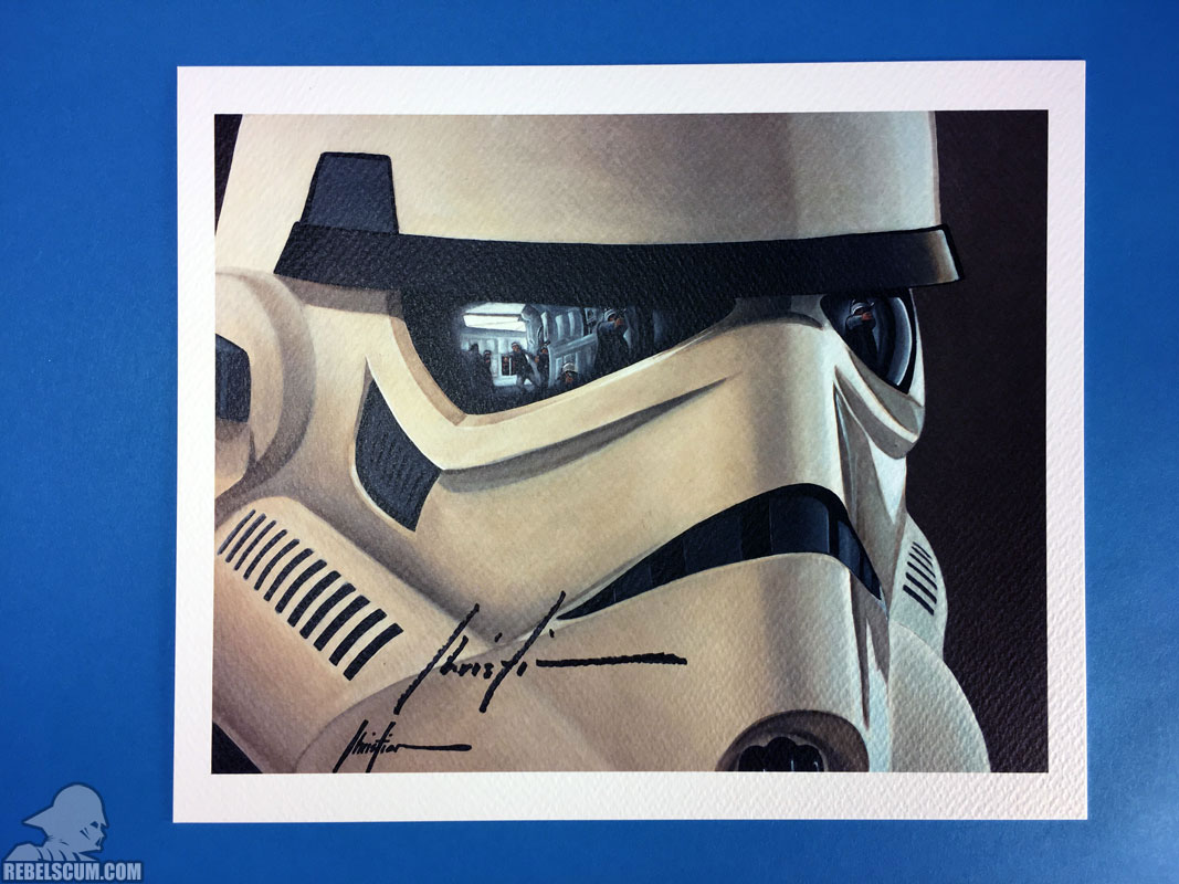 Star Wars Art: Illustration LE (Christian Waggoner, 10x12 giclee)