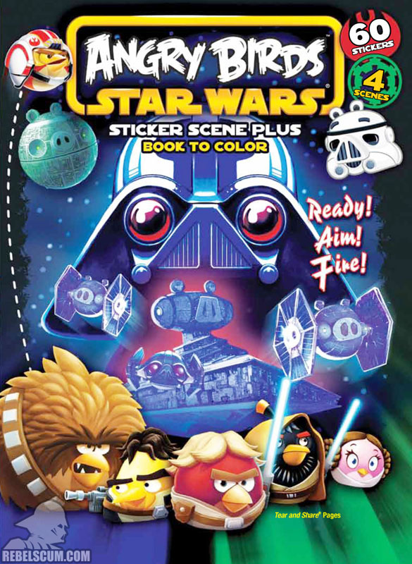 Angry Birds Star Wars: Ready! Aim! Fire! Coloring Book - Softcover