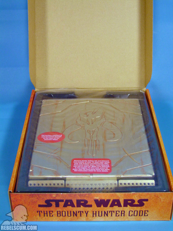 Star Wars: The Bounty Hunter Code (Box, open showing case)