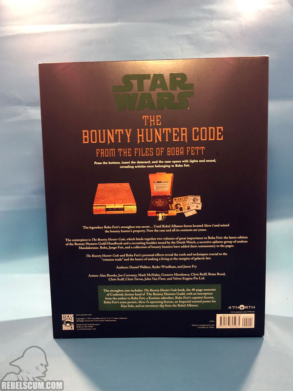 Star Wars: The Bounty Hunter Code (Slipcase, back)