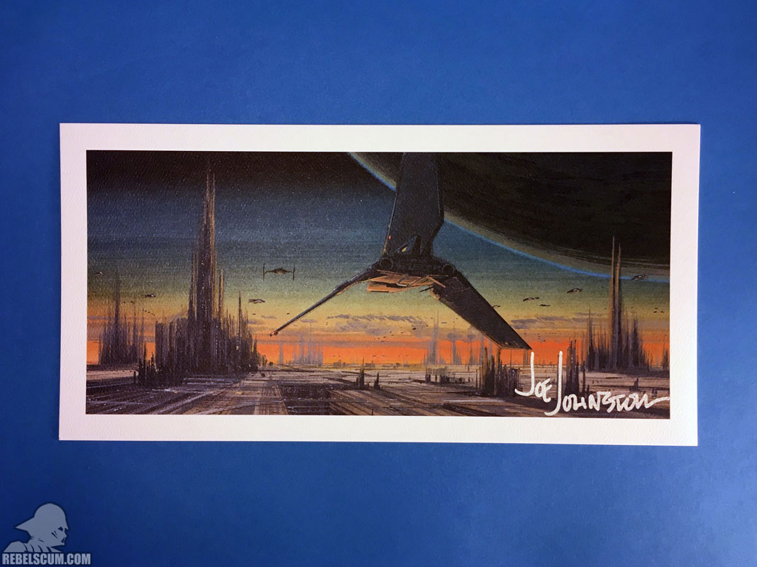 Star Wars Art: Concept LE (Print, Joe Johnston, 6x12 giclee)