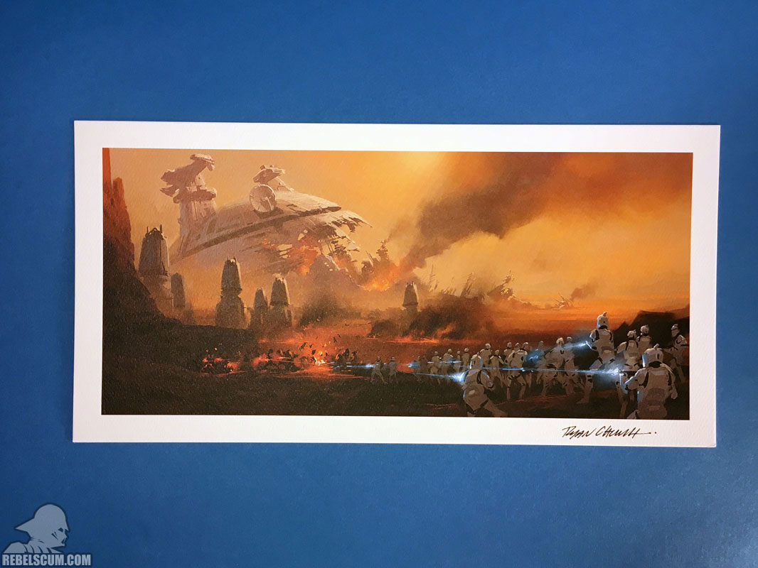 Star Wars Art: Concept LE (Print, Ryan Church, 6x12 giclee)