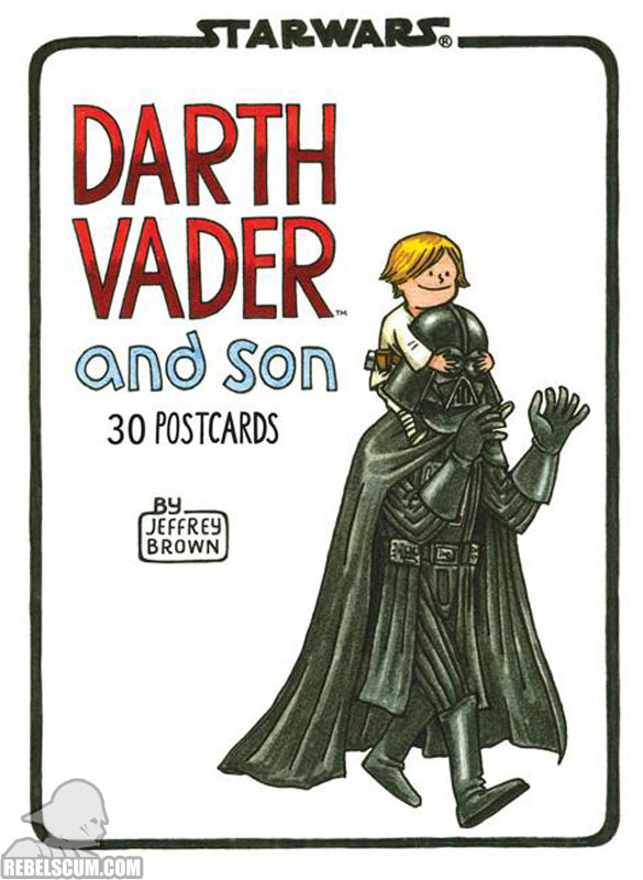 Darth Vader and Son Postcard Book