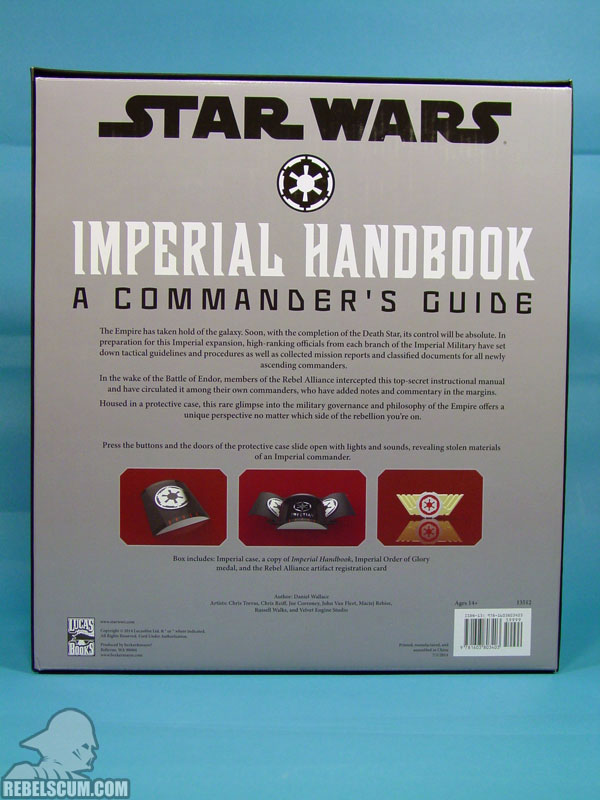 Star Wars: Imperial Handbook (Box, back)