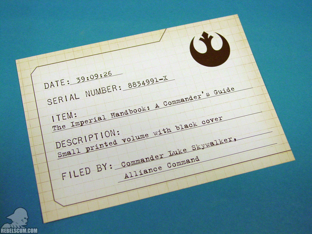Star Wars: Imperial Handbook (Inventory receipt)