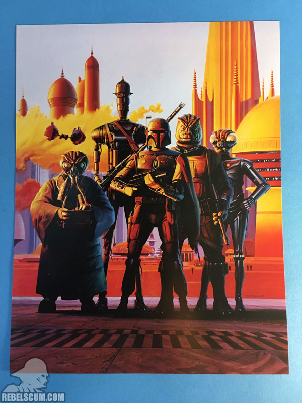 The Adventures of Luke Skywalker, Jedi Knight [Limited Edition] (Ralph McQuarrie print)