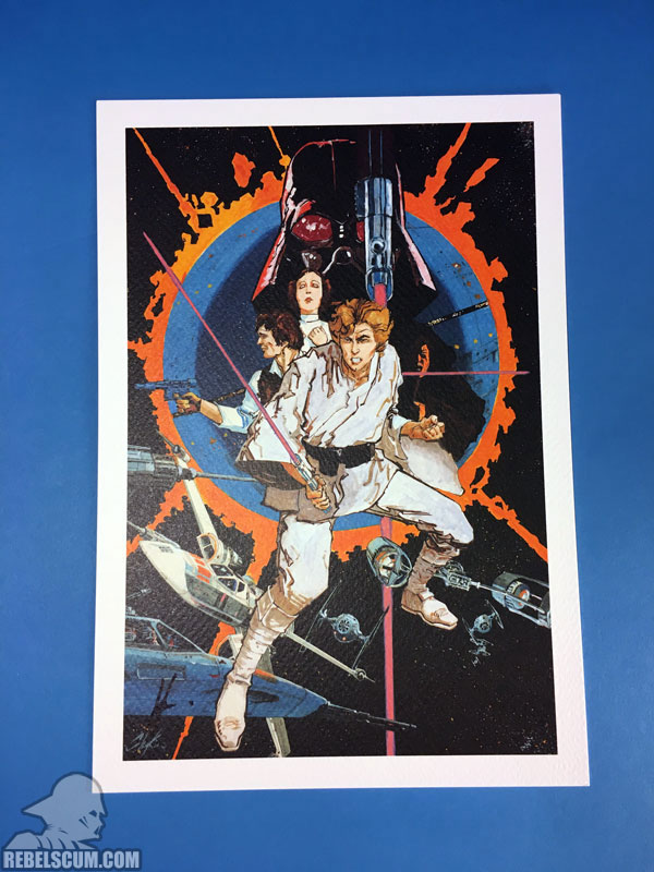 Star Wars Art: Posters LE (Print, Howard Chaykin, 8.25x12 giclee)