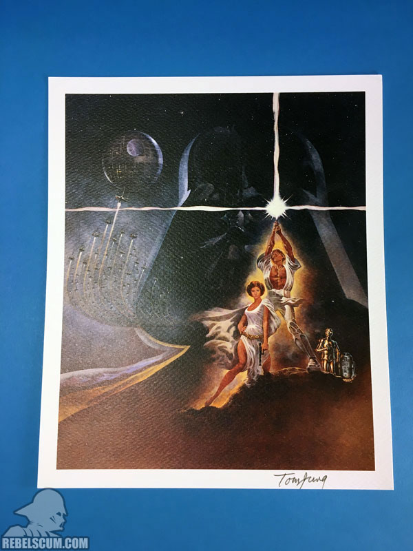 Star Wars Art: Posters LE (Print, Tom Jung, 10x12 giclee)