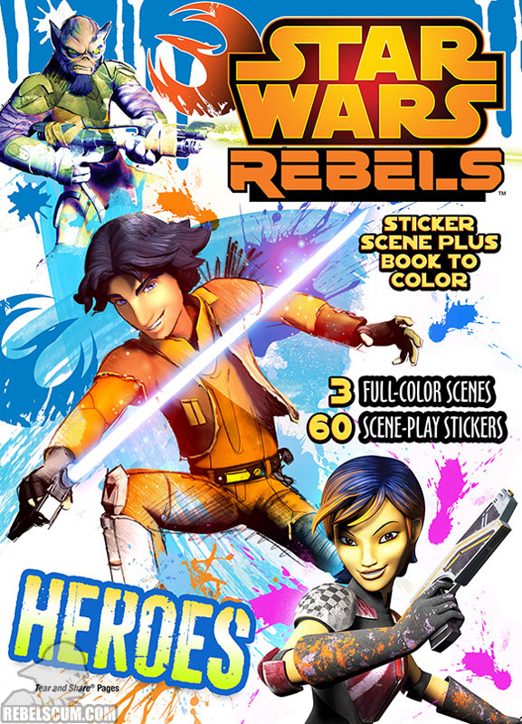 Star Wars Rebels: Heroes Coloring Book - Softcover