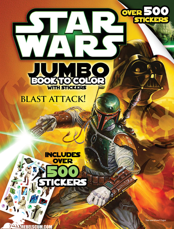 Star Wars: Blast Attack! Coloring Book