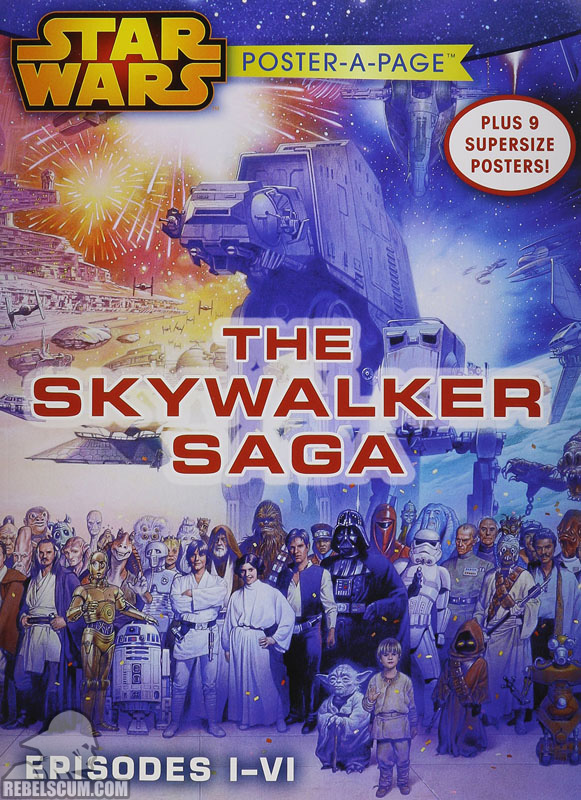 Star Wars: The Skywalker Saga Poster-A-Page - Softcover