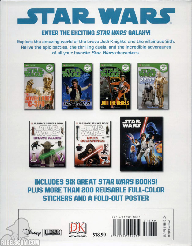 Star Wars: Ultimate Book Collection (Box Back)