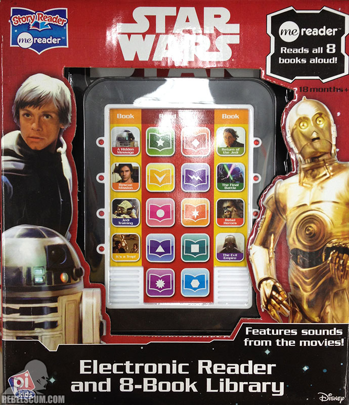 Star Wars Electronic Reader and 8-Book Library