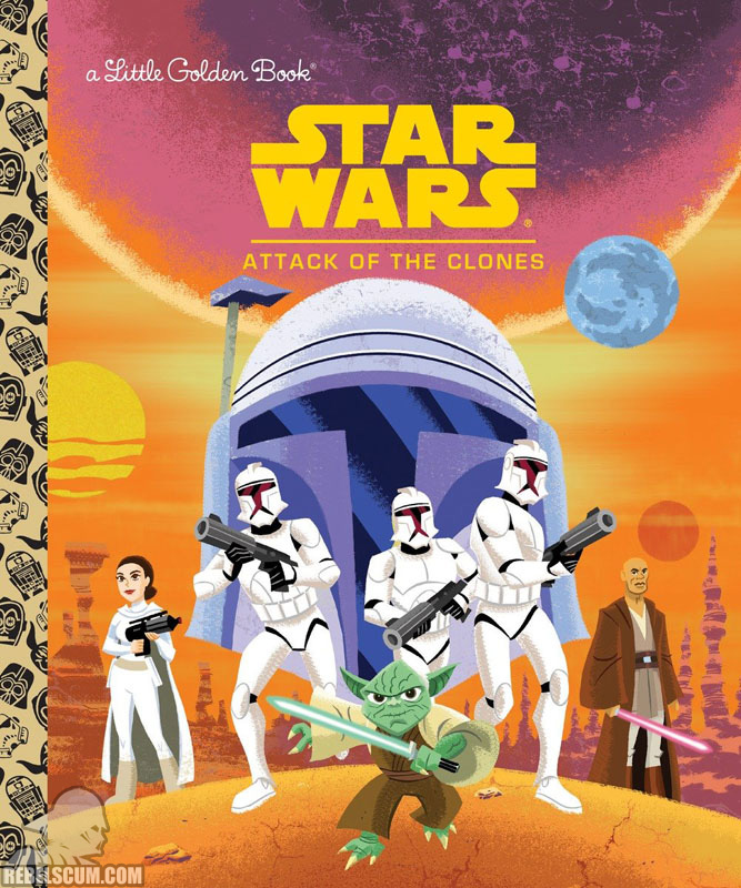 Star Wars: Attack of the Clones Little Golden Book - Hardcover