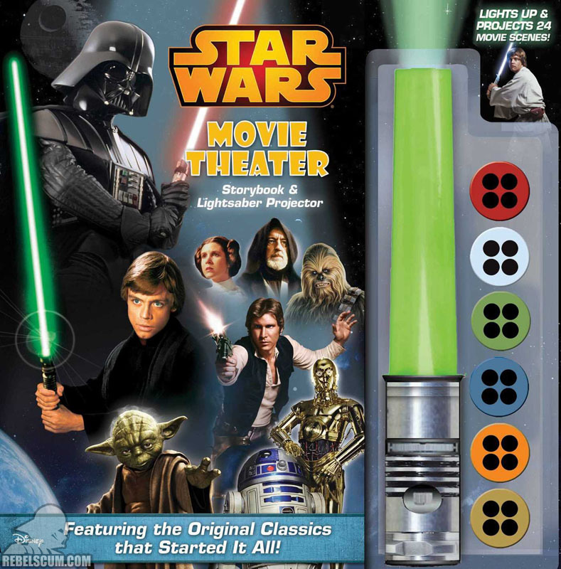 Star Wars Movie Theater Storybook & Lightsaber Projector - Hardcover