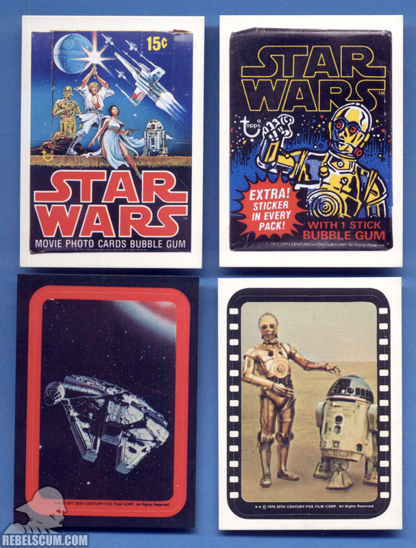 Star Wars: The Original Topps Trading Card Series, Volume One (Card Fronts)