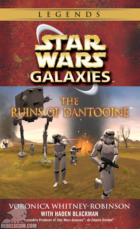 Star Wars Galaxies: The Ruins of Dantooine - Paperback