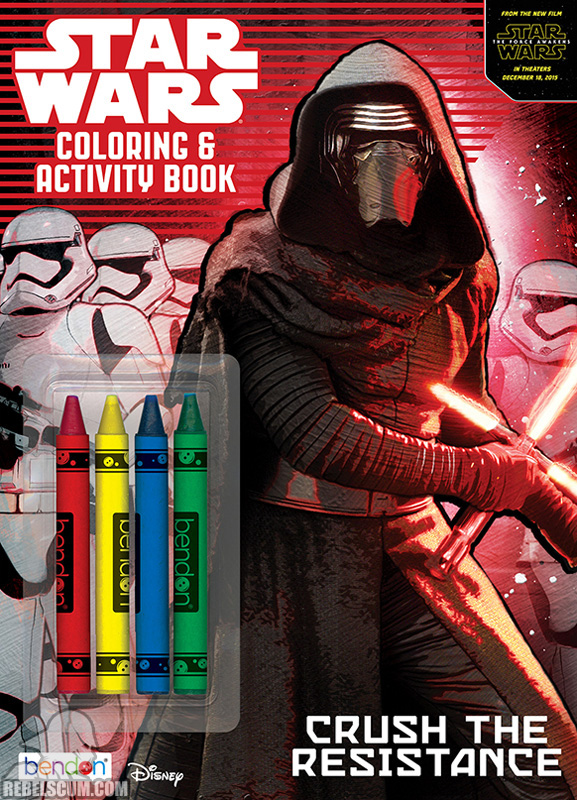 Star Wars: Crush The Resistance Coloring and Activity Book