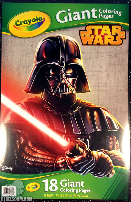 Star Wars: Crayola Giant Coloring Pages - Softcover