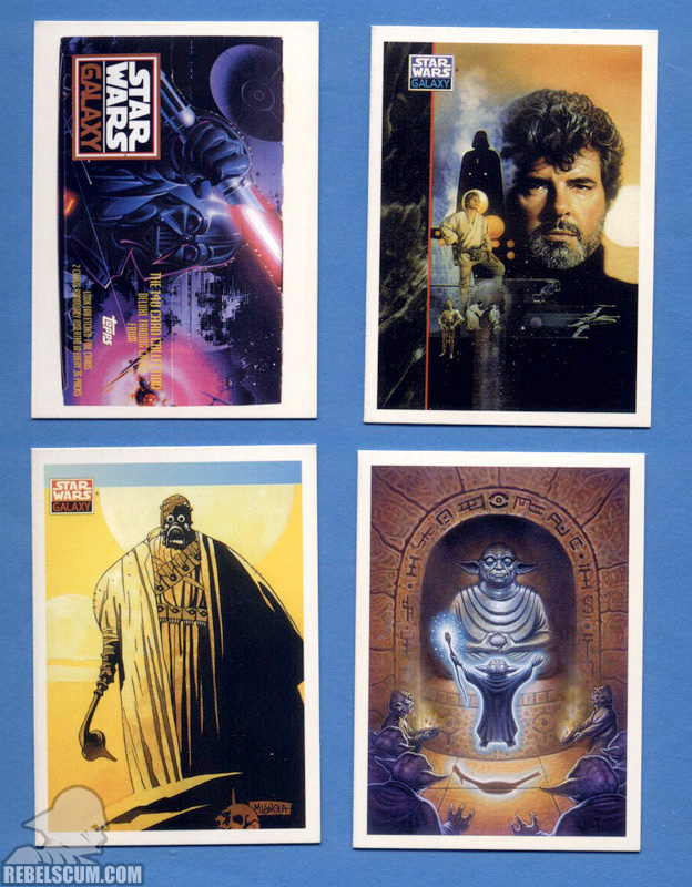 Star Wars Galaxy: The Original Topps Trading Card Series (Card Fronts)