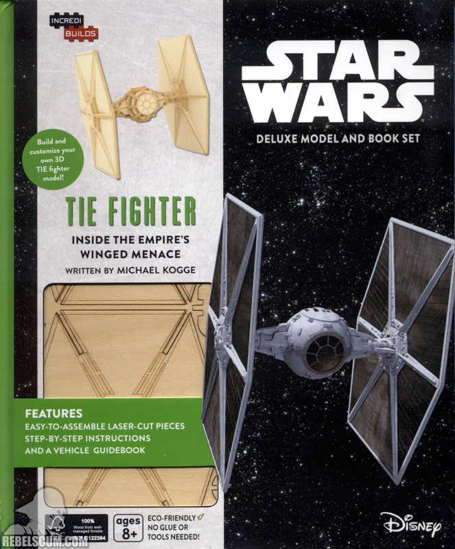 Star Wars IncrediBuilds: TIE Fighter Deluxe Book and Model Set - Hardcover