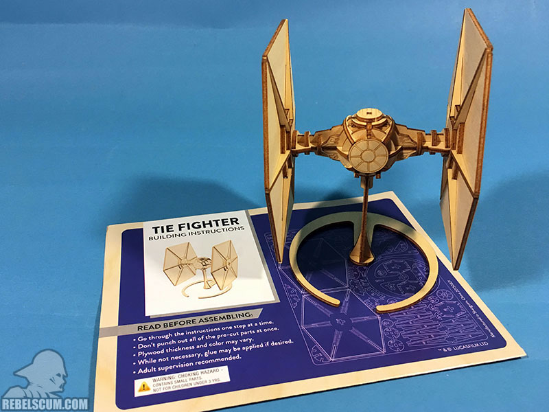 Star Wars IncrediBuilds: TIE Fighter (Finished Model)