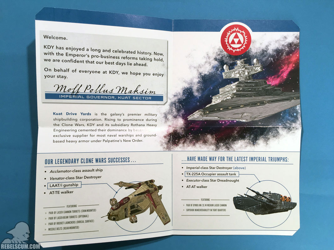 Star Wars: The Rebel Files (Kuat Brochure, interior)