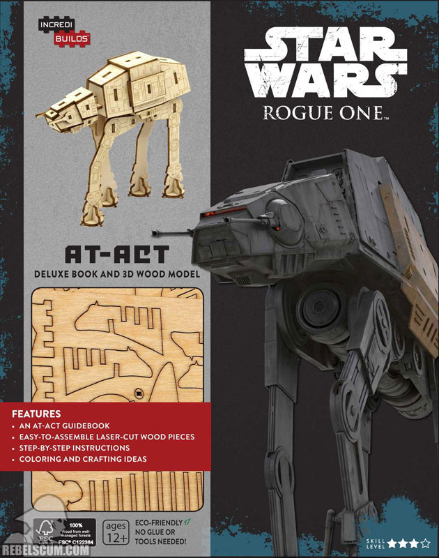 Star Wars IncrediBuilds: AT-ACT Deluxe Book and Model Set - Hardcover