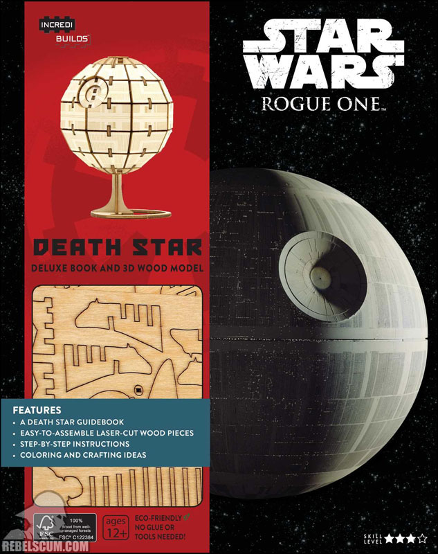 Star Wars IncrediBuilds: Death Star Deluxe Book and Model Set - Hardcover