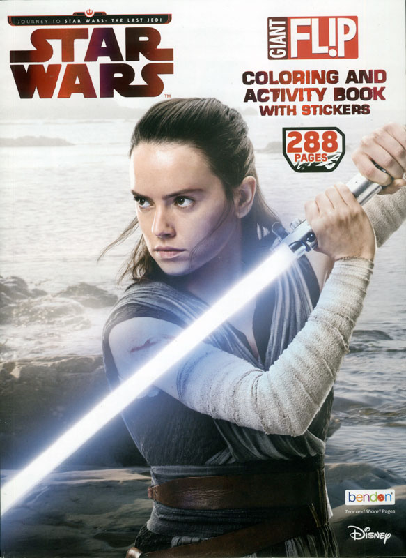 Star Wars: Giant Flip Coloring and Activity Book with Stickers
