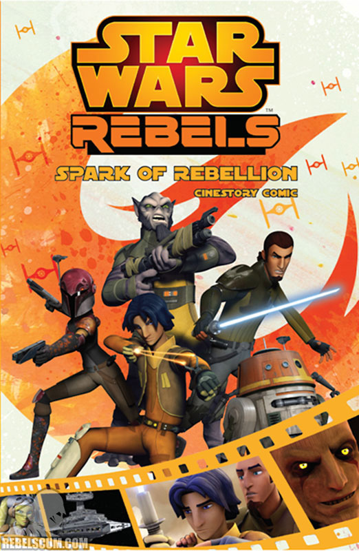 Star Wars Rebels: Spark of Rebellion Cinestory Comic