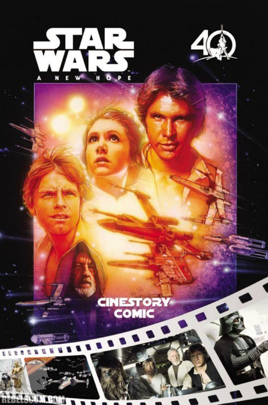 Star Wars: A New Hope Cinestory Comic – 40th Anniversary Edition - Softcover