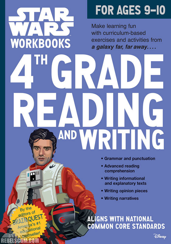 Star Wars Workbook: 4th Grade Reading and Writing - Softcover