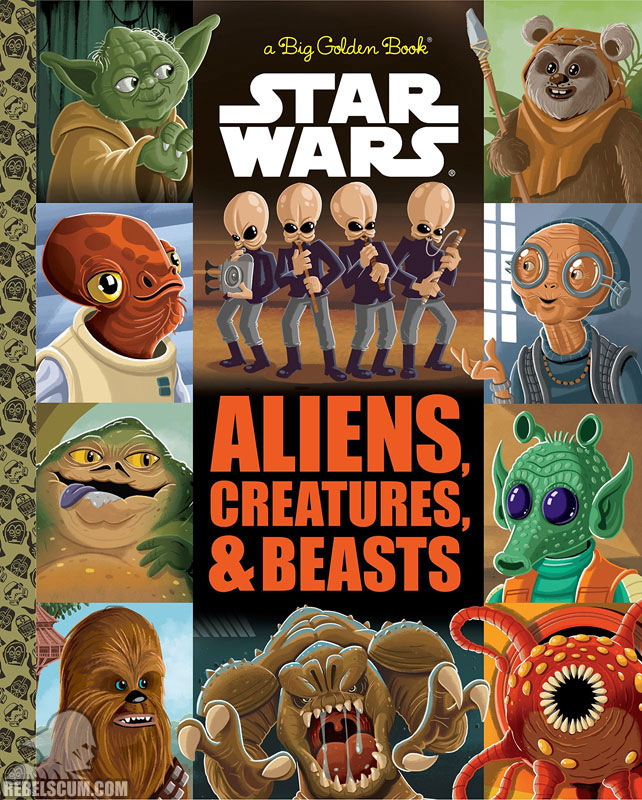 Star Wars: The Big Golden Book of Aliens, Creatures & Beasts - Hardcover