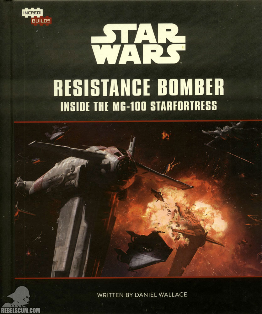 Star Wars IncrediBuilds: Resistance Bomber Deluxe Book and Model Set (Book Cover)
