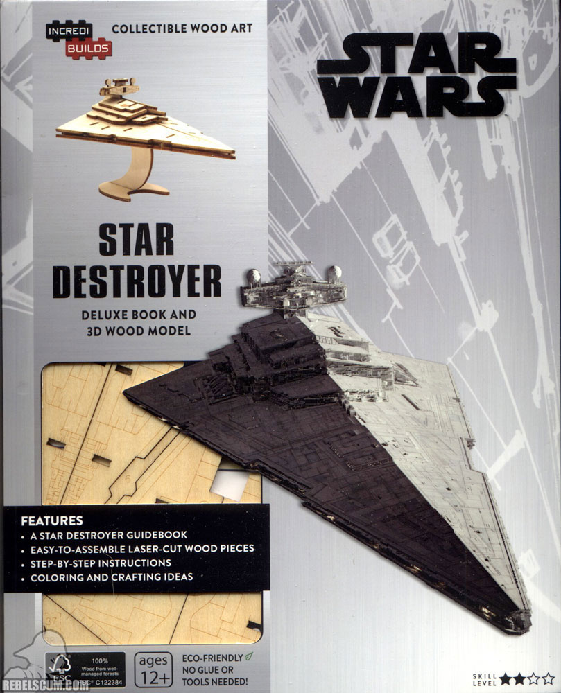 Star Wars IncrediBuilds: Star Destroyer Deluxe Book and Model Set