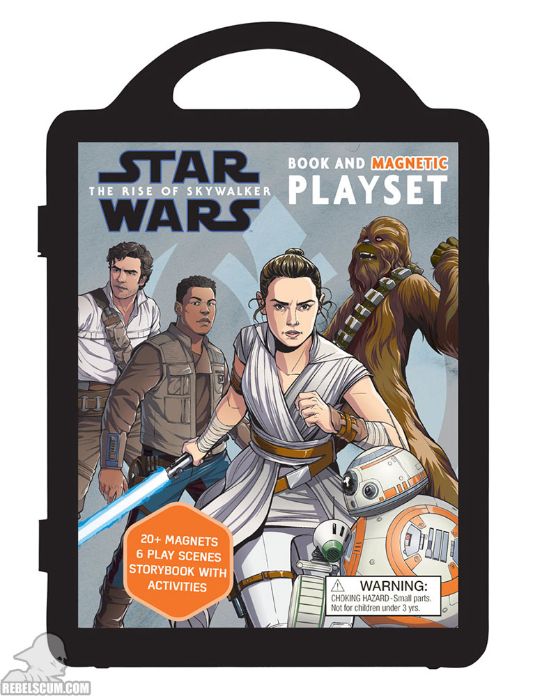 Star Wars: The Rise of Skywalker - Book and Magnetic Playset - Box Set