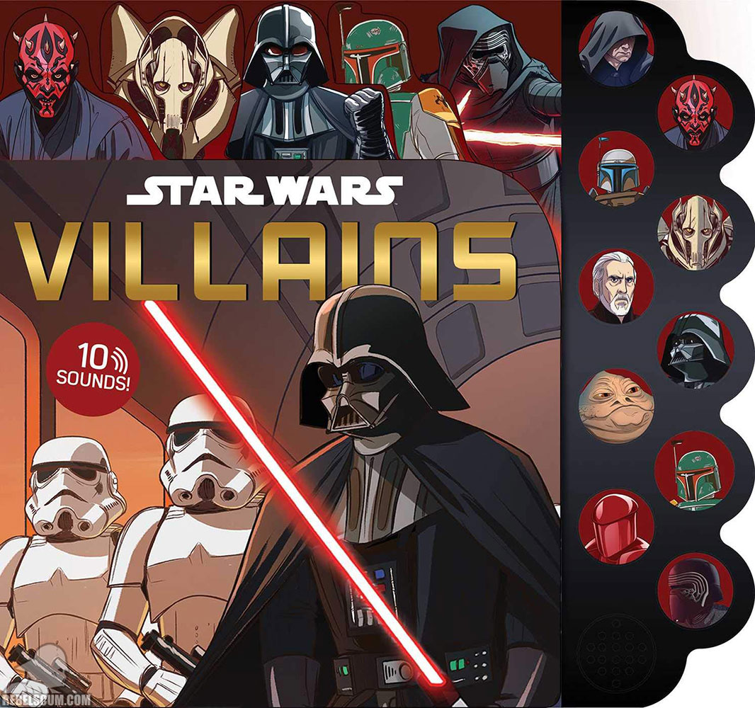Star Wars: 10-Button Sounds: Villains - Hardcover