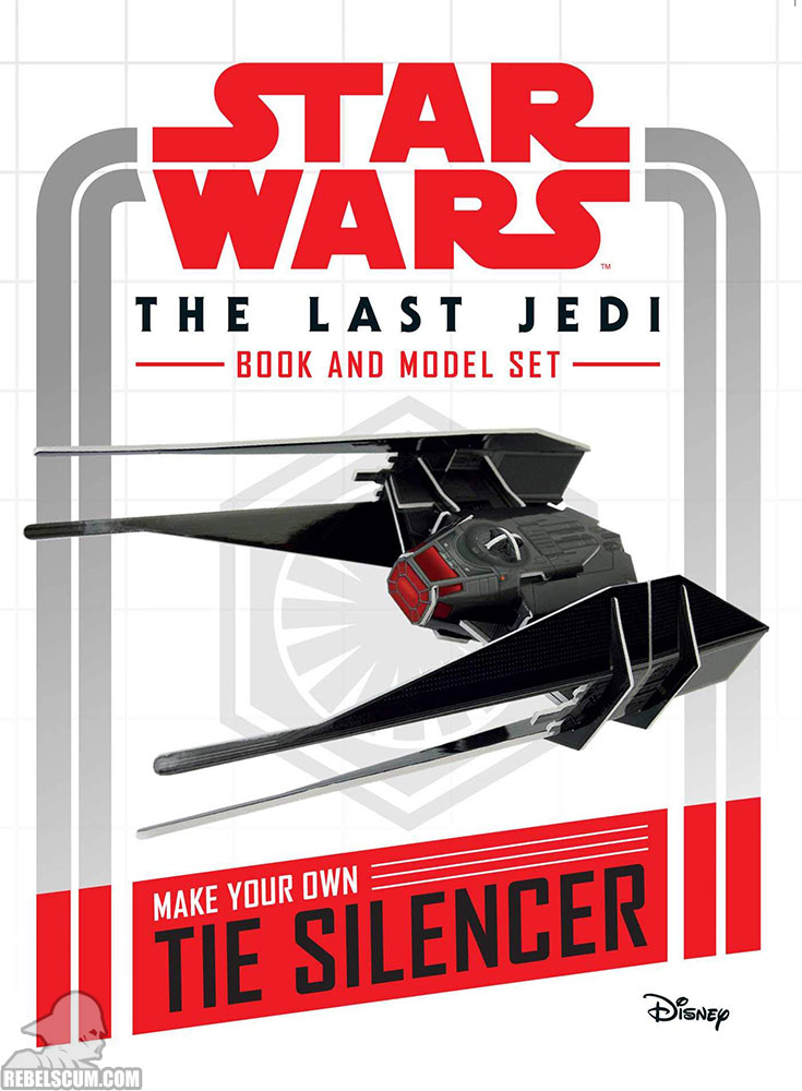 Star Wars: The Last Jedi Book and Model Set – Make Your Own TIE Silencer - Hardcover