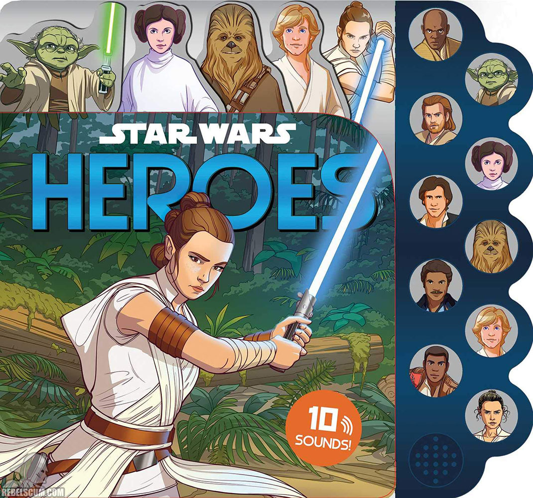 Star Wars: 10-Button Sounds: Heroes - Hardcover