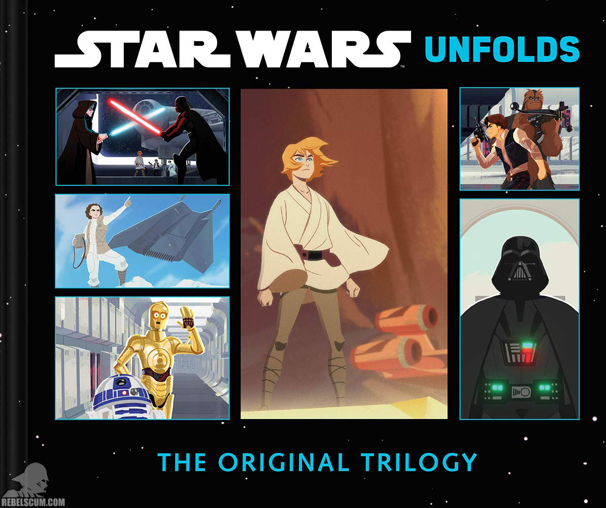 Star Wars Unfolds: The Original Trilogy - Hardcover