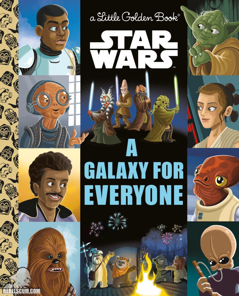Star Wars: A Galaxy for Everyone Little Golden Book - Hardcover