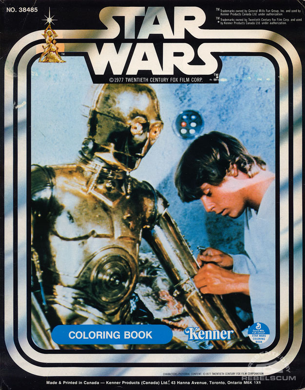 Star Wars: C-3PO & Luke Coloring Book