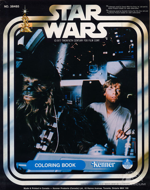 Star Wars: Chewbacca & Luke Coloring Book
